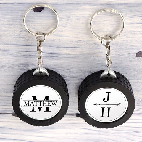 Measure Ruler Keychains