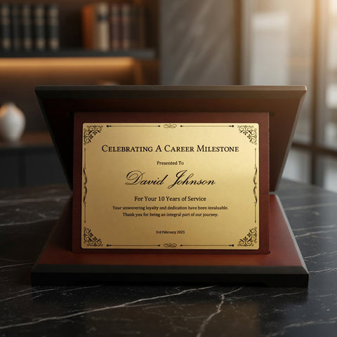 Plaque of Appreciation