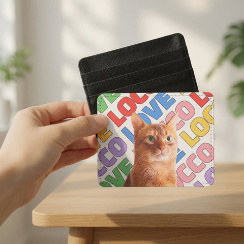 Custom Photo Card Holder