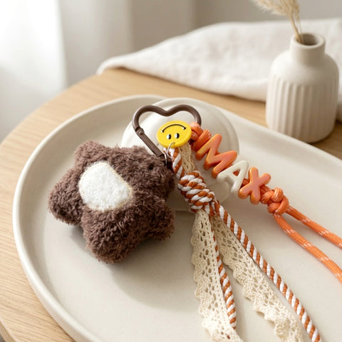 Bear Name Keyring