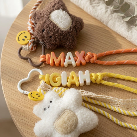 Bear Name Keyring