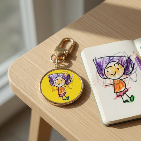 Double Sided Keyring