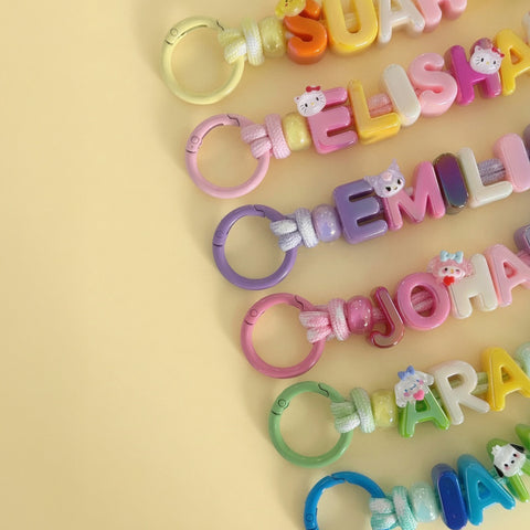 Happy Name Keyring