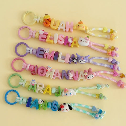 Happy Name Keyring