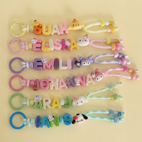 Happy Name Keyring