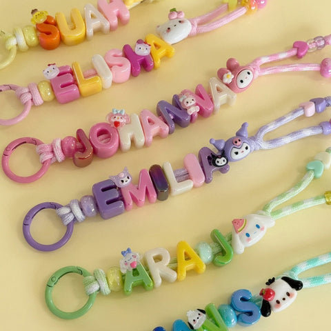 Happy Name Keyring
