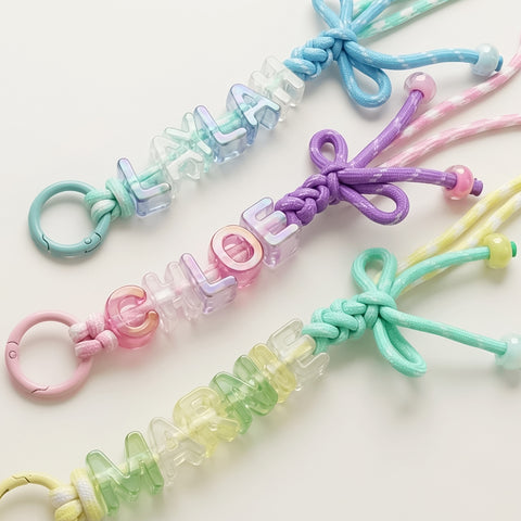 Jelly Name Keyring