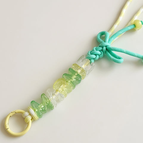 Jelly Name Keyring