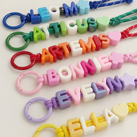Rainbow Custom Keyring