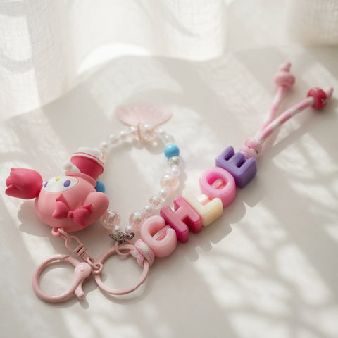 Pastel Custom Keyring