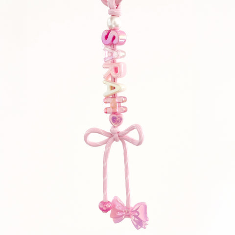 Pastel Name Keyring