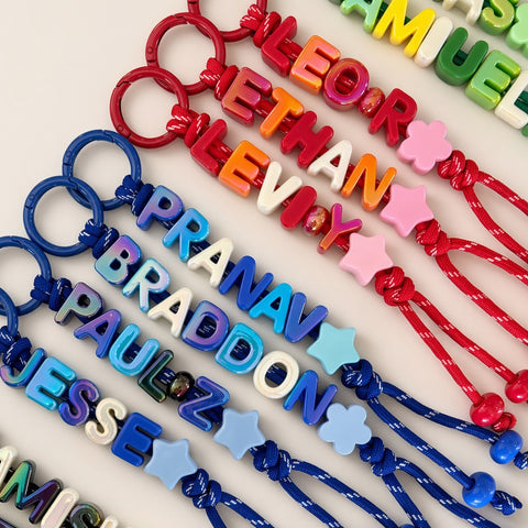 Personalised Name Keyring Party Favours