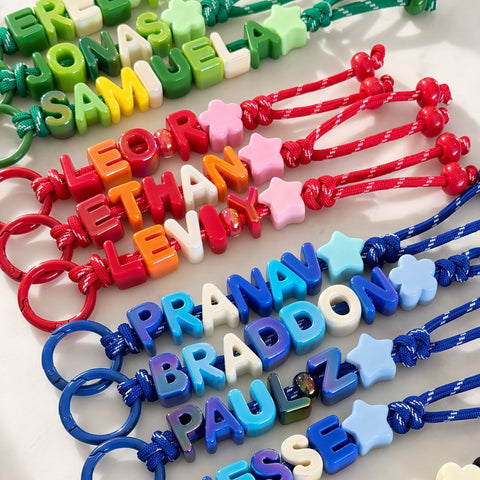 Personalised Name Keyring Party Favours