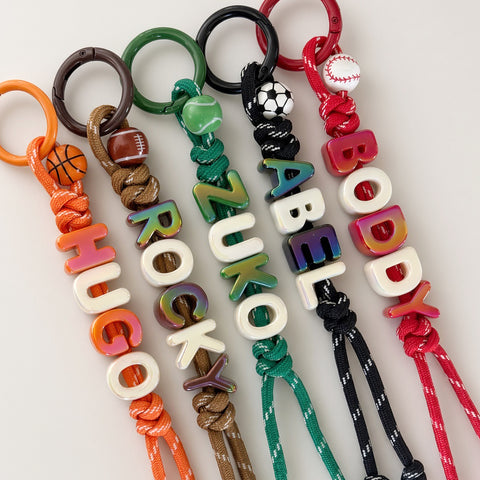 Personalised Sport Name Keyring