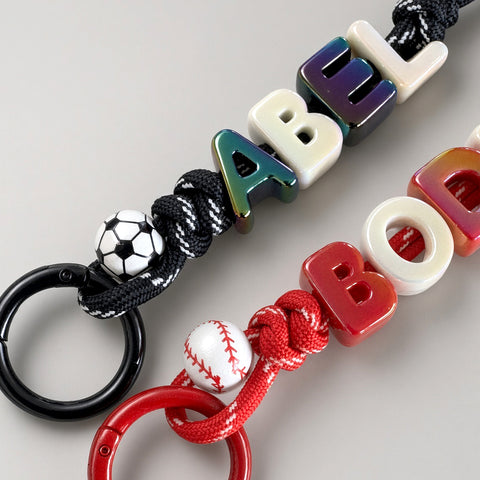 Personalised Sport Name Keyring