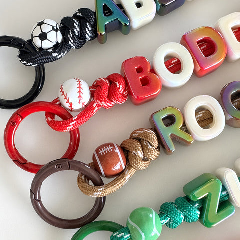 Personalised Sport Name Keyring