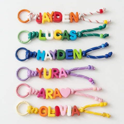 Rainbow Custom Keyring