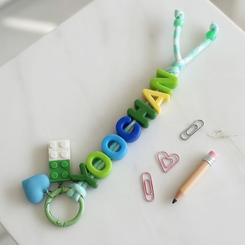 Rainbow Custom Keyring