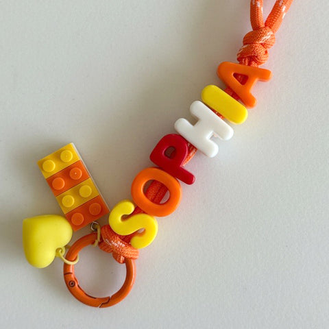 Rainbow Custom Keyring