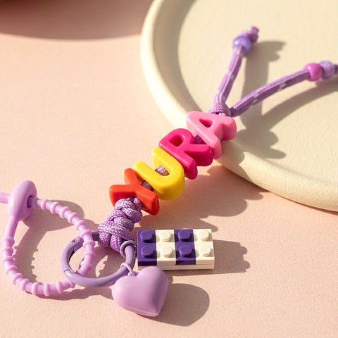 Rainbow Custom Keyring