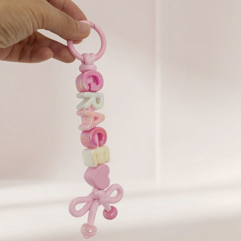 Ribbon Name Keyring