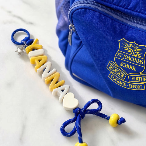 Personalised Colour Matching Uniform Keyring