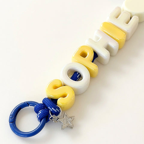 Personalised Colour Matching Uniform Keyring
