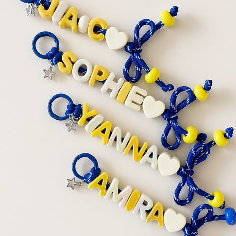 Personalised Colour Matching Uniform Keyring