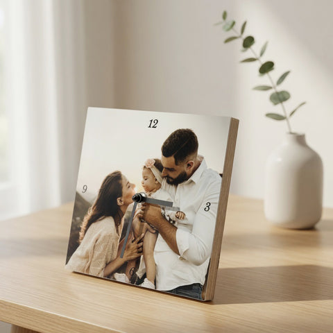 Personalised Photo Clock