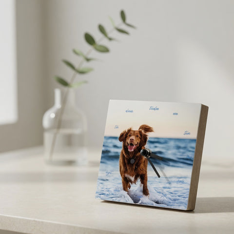 Personalised Photo Clock